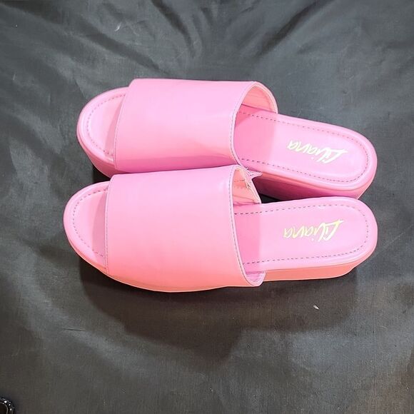 BRAND NEW LILIANA BUDZA-5 CLASSIC NEOPRONE OPEN TOE PLATFORM SANDAL - Picture 6 of 16